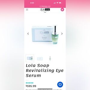 Lola Soap Revitalizing Eye Serum